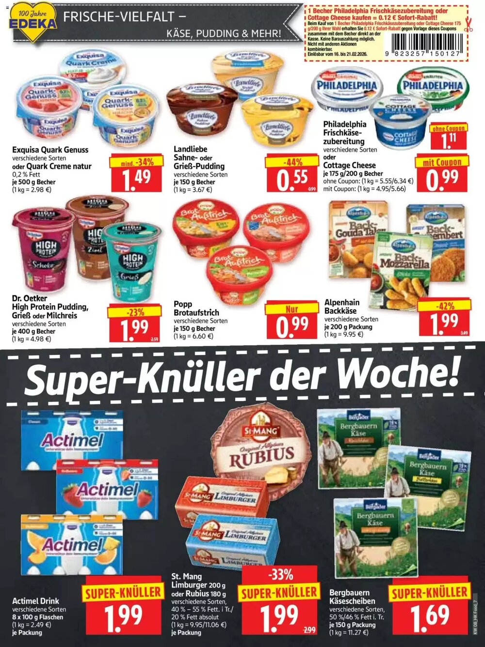 Edeka Herkules Prospekt (ab 16.02.2026) zum Blättern - Seite 7