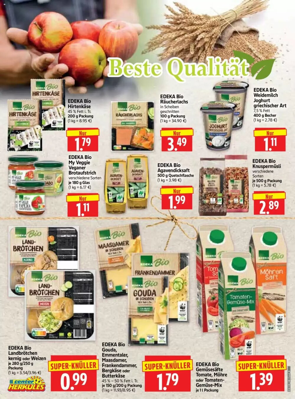 Edeka Herkules Prospekt (ab 16.02.2026) zum Blättern - Seite 8