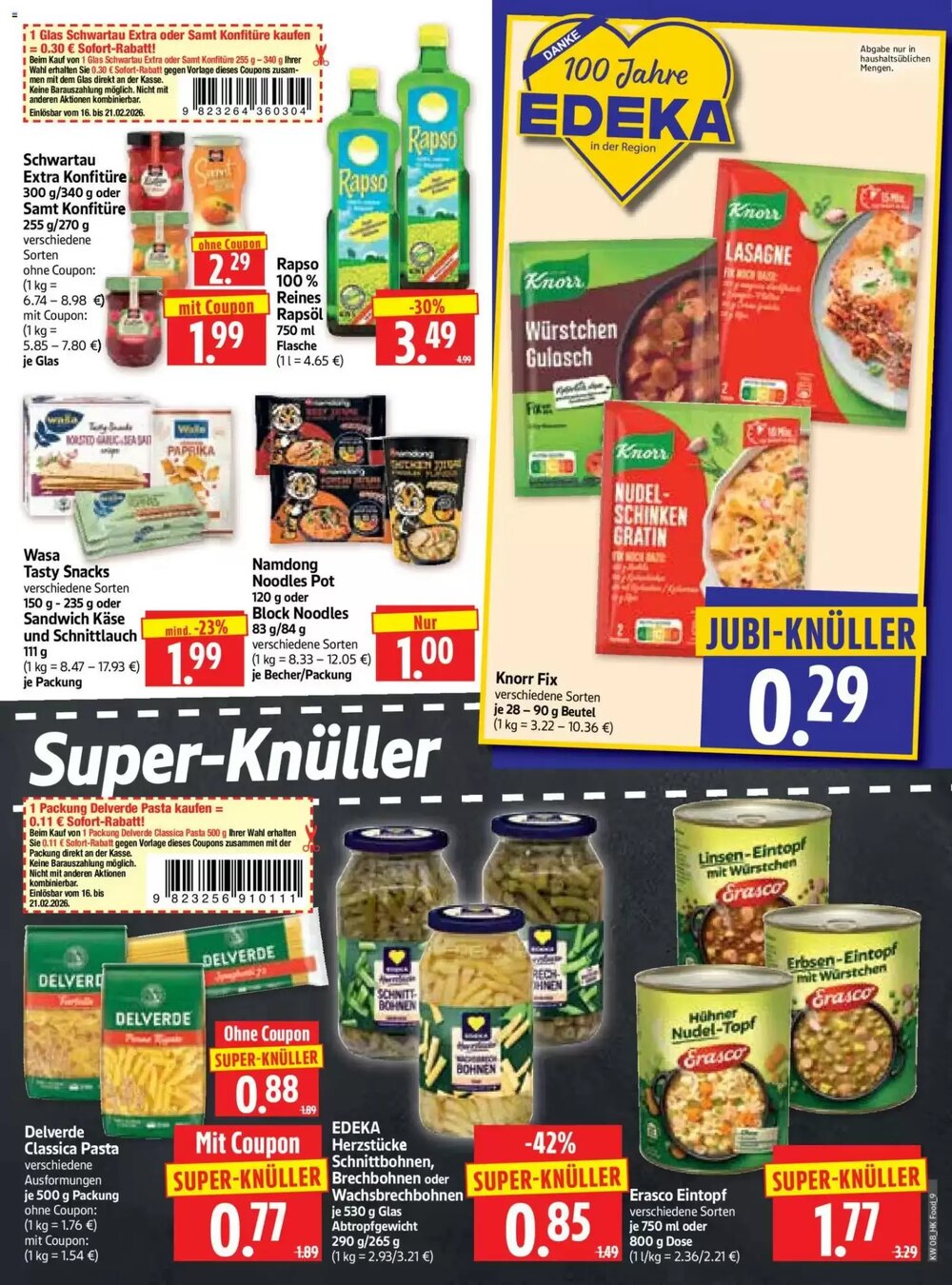 Edeka Herkules Prospekt (ab 16.02.2026) zum Blättern - Seite 9