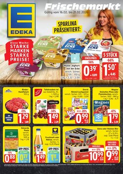 Edeka Frischemarkt Prospekt (ab 16.02.2026) zum Blättern