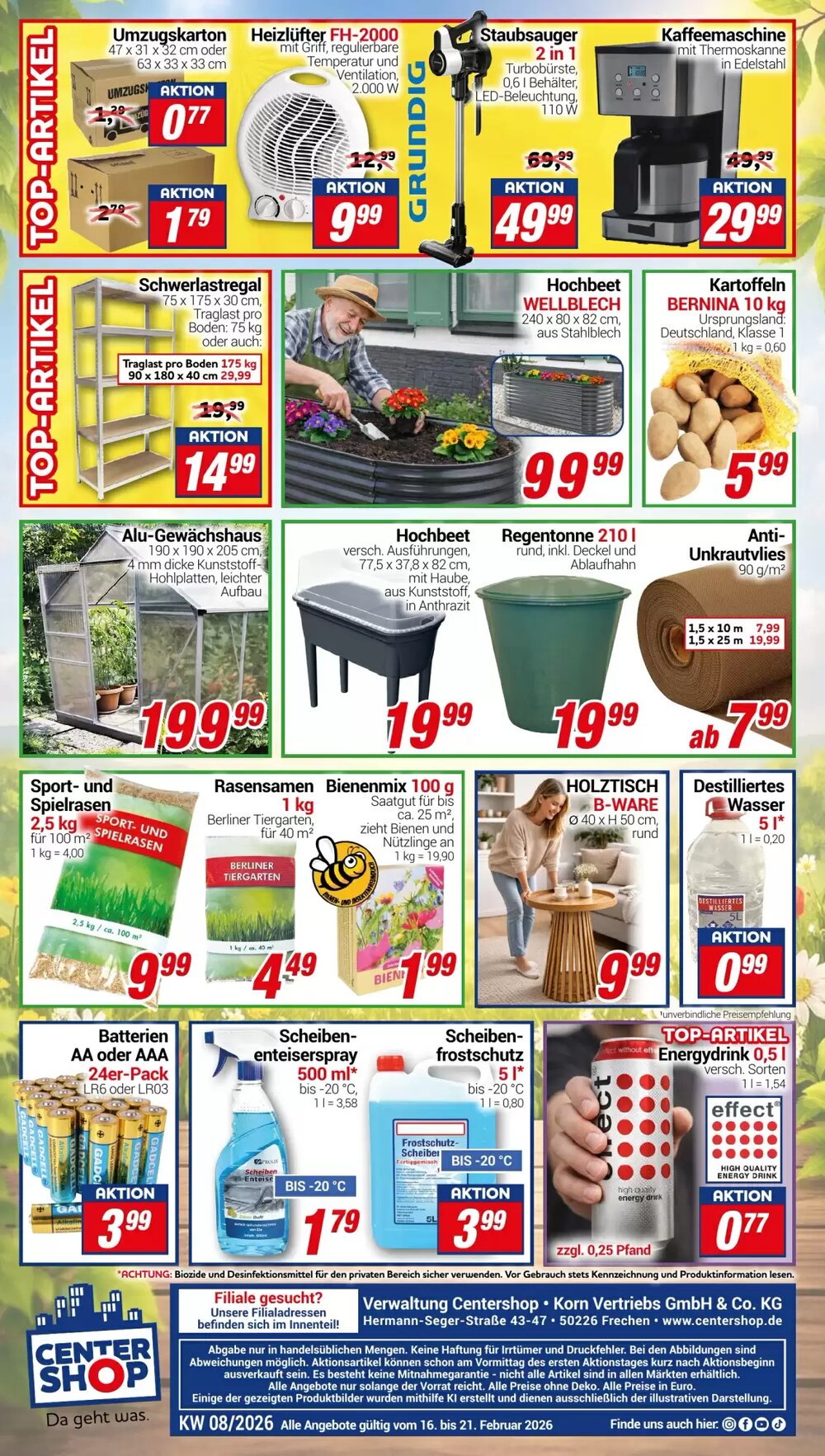 CENTERSHOP Prospekt (ab 16.02.2026) zum Blättern - Seite 16