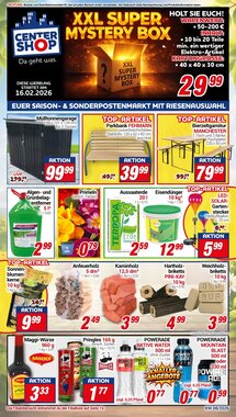 CENTERSHOP Prospekt (ab 16.02.2026) zum Blättern