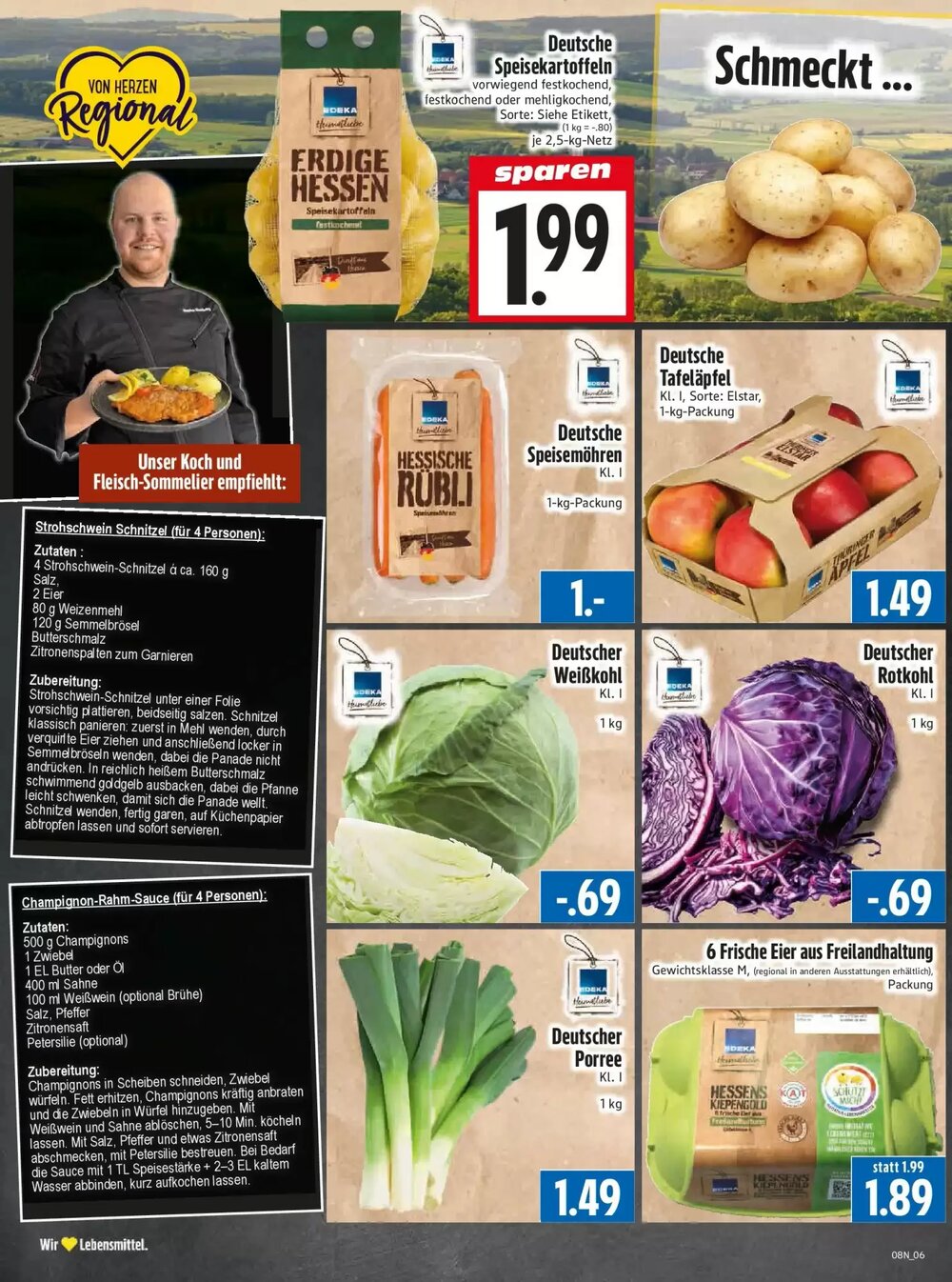 EDEKA Hahner Prospekt (ab 16.02.2026) zum Blättern - Seite 8