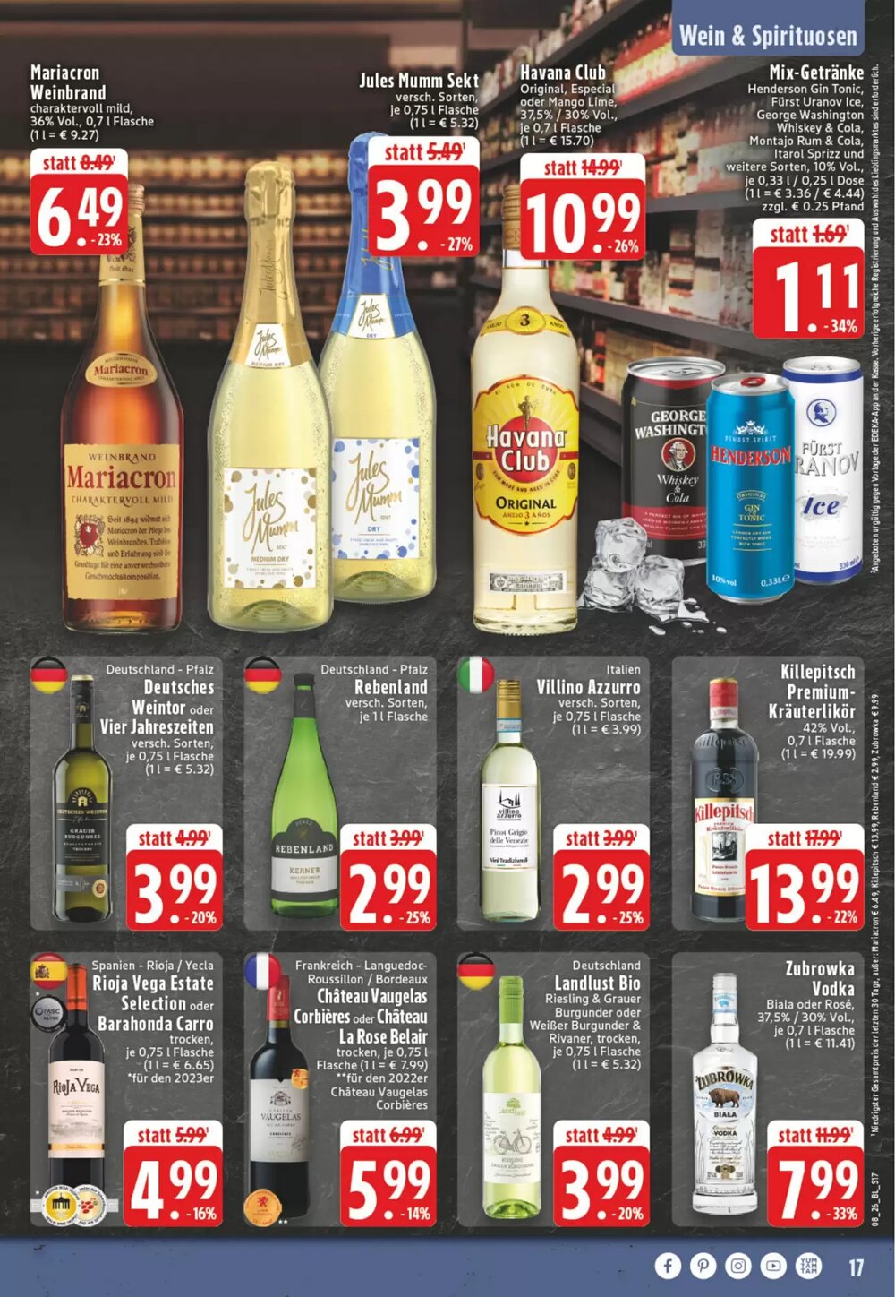 EDEKA Vogl Prospekt (ab 16.02.2026) zum Blättern - Seite 19