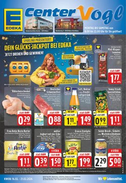EDEKA Vogl Prospekt (ab 16.02.2026) zum Blättern