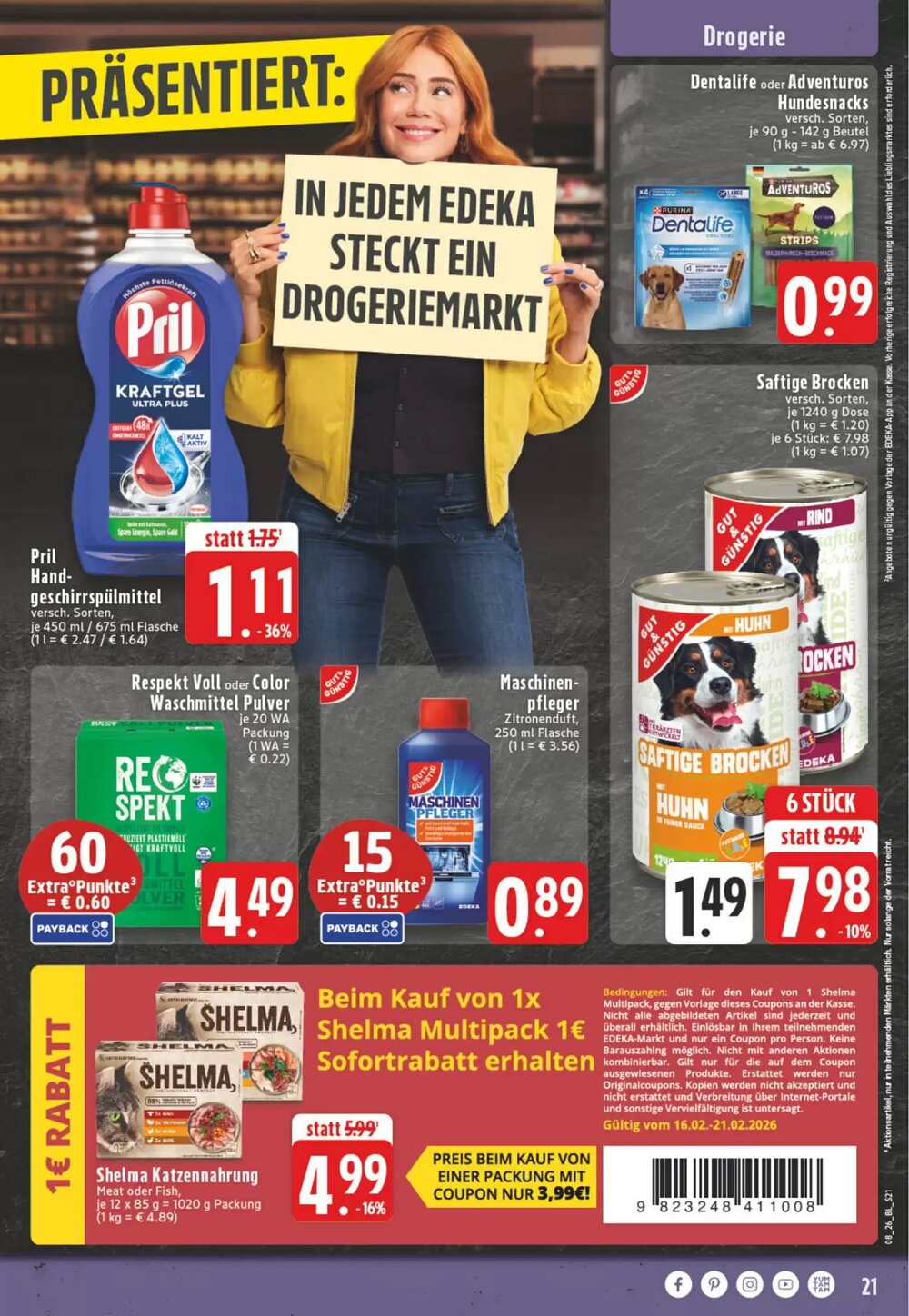 EDEKA Vogl Prospekt (ab 16.02.2026) zum Blättern - Seite 23