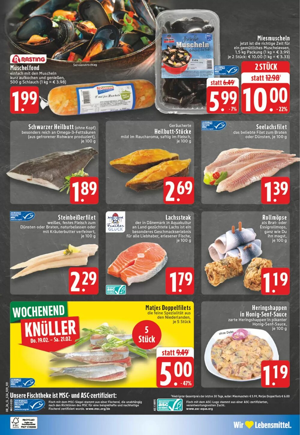 EDEKA Vogl Prospekt (ab 16.02.2026) zum Blättern - Seite 26