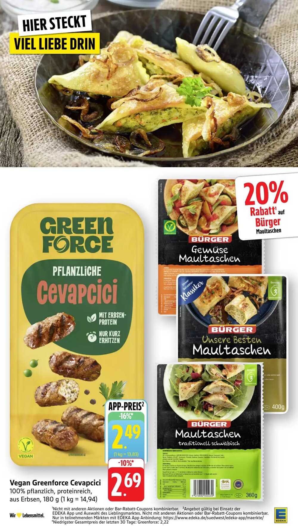 EDEKA Berger Prospekt (ab 16.02.2026) zum Blättern - Seite 14