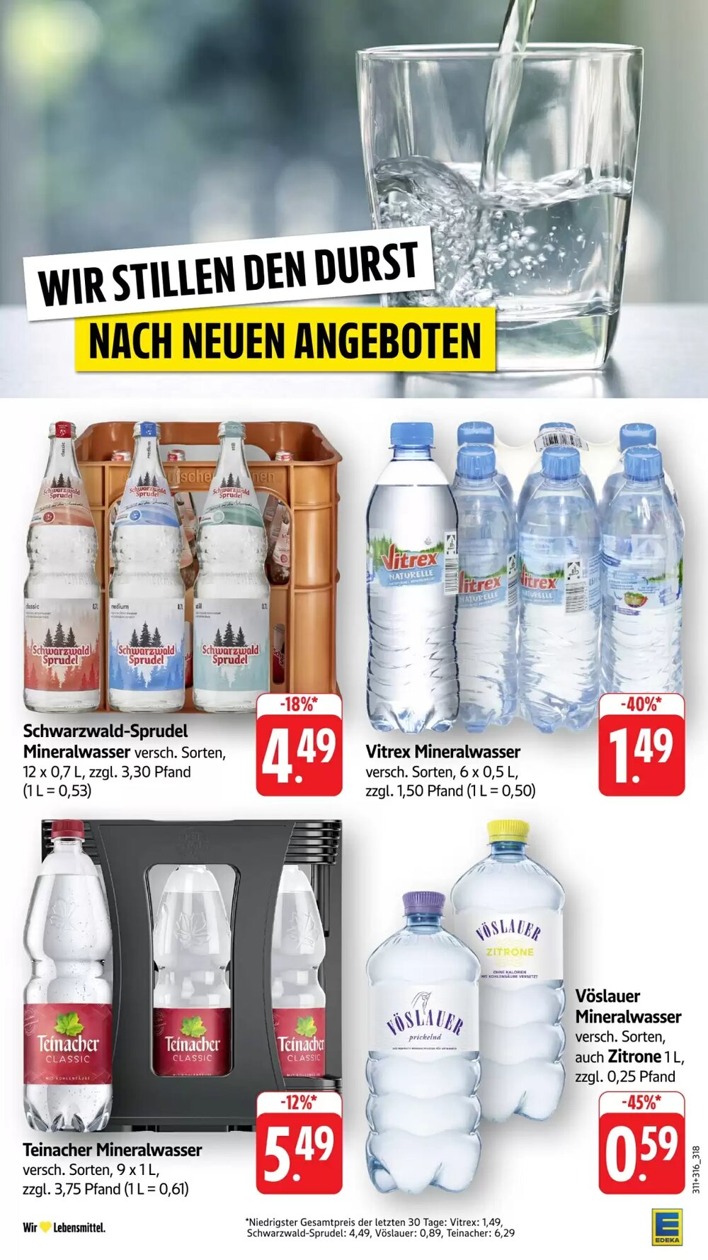 EDEKA Berger Prospekt (ab 16.02.2026) zum Blättern - Seite 30