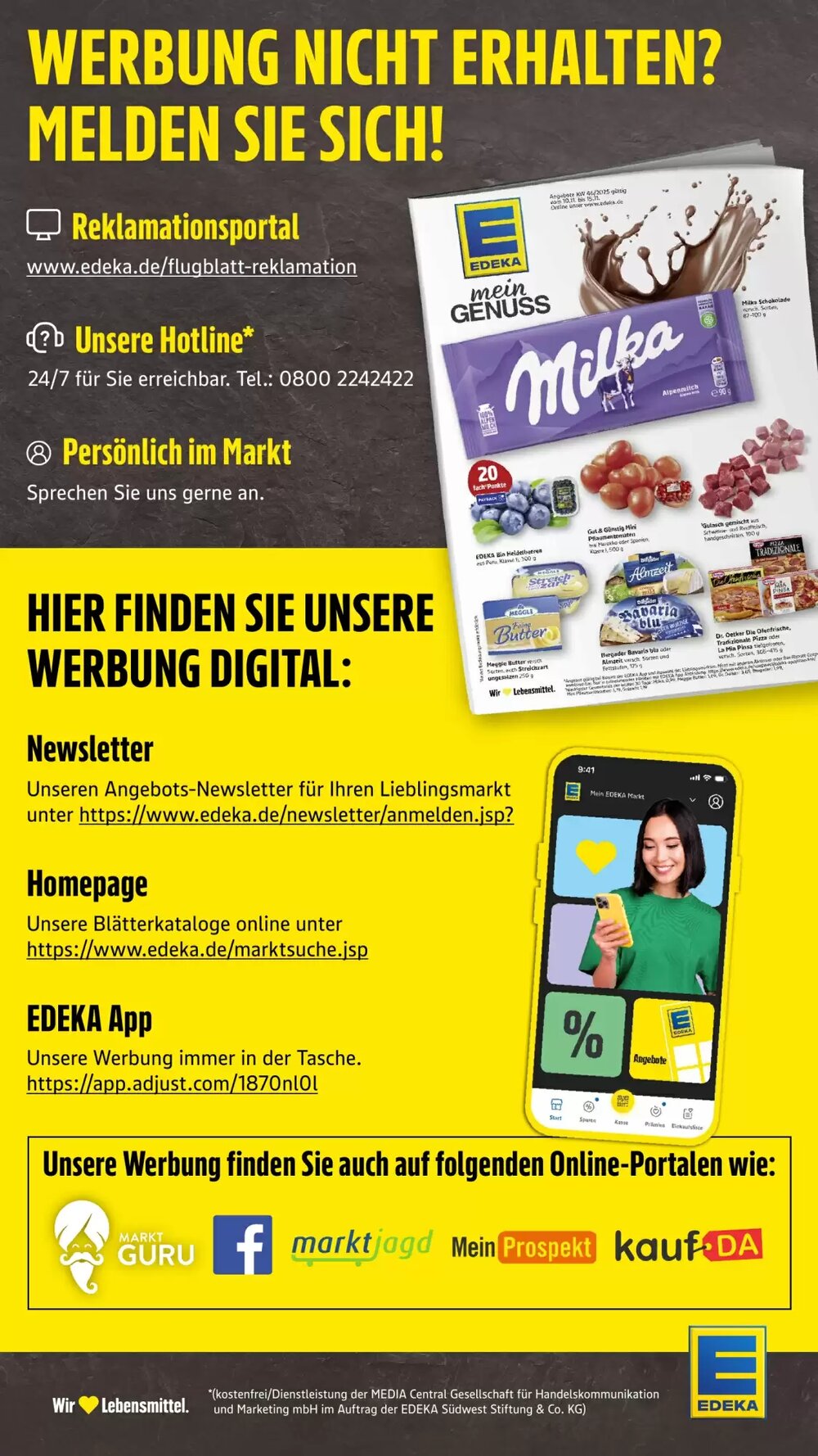 EDEKA Berger Prospekt (ab 16.02.2026) zum Blättern - Seite 47