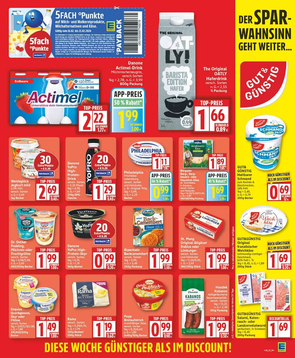 Edeka Prospekt (ab 16.02.2026) zum Blättern - Seite 7
