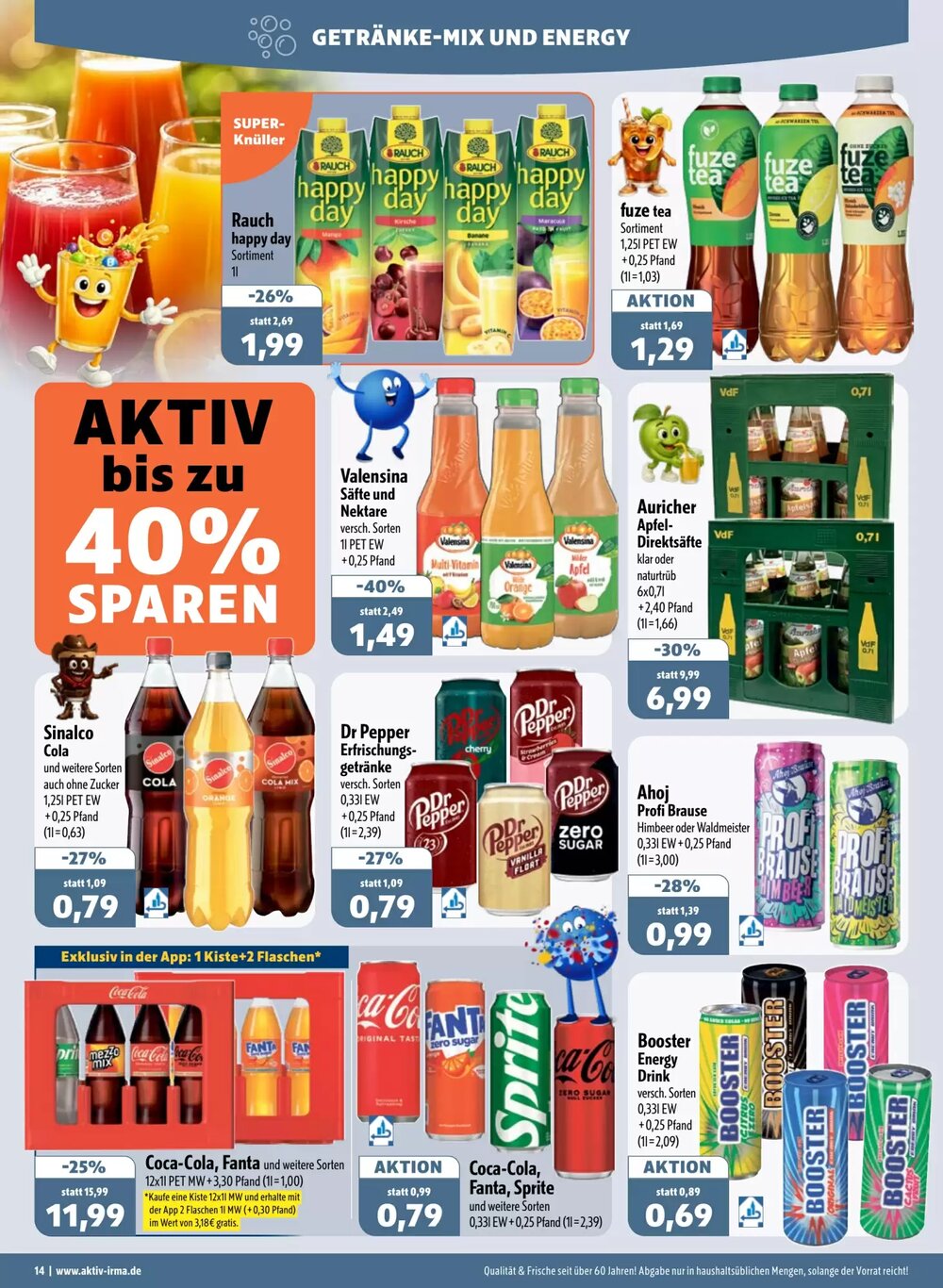 Aktiv Irma Prospekt (ab 16.02.2026) zum Blättern - Seite 14