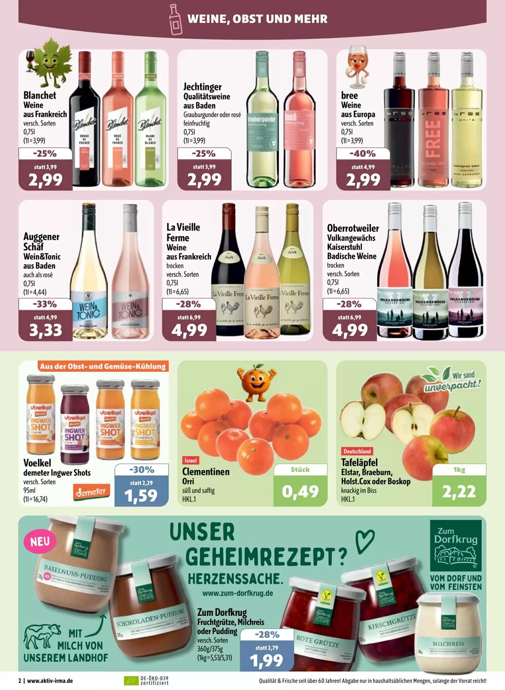 Aktiv Irma Prospekt (ab 16.02.2026) zum Blättern - Seite 2