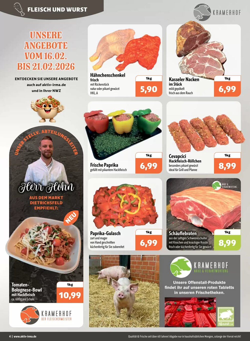 Aktiv Irma Prospekt (ab 16.02.2026) zum Blättern - Seite 4