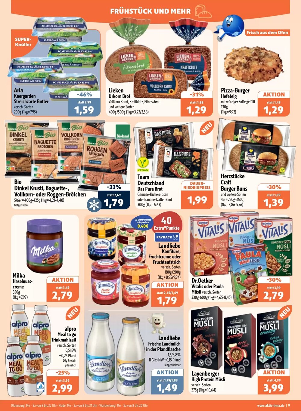 Aktiv Irma Prospekt (ab 16.02.2026) zum Blättern - Seite 9