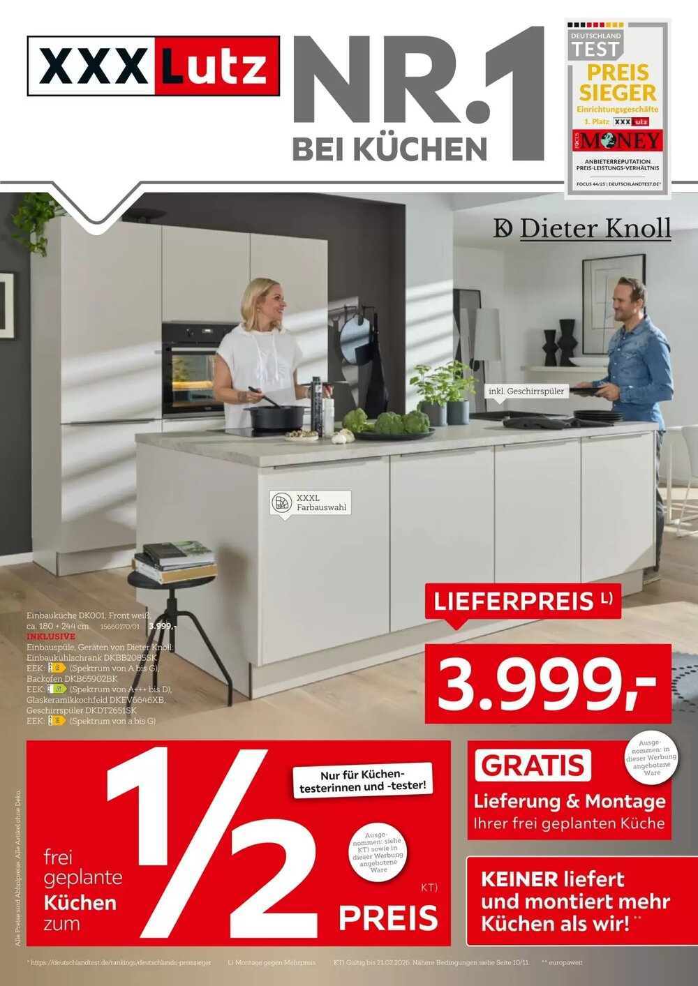 XXXLutz Prospekt (ab 16.02.2026) zum Blättern - Seite 1