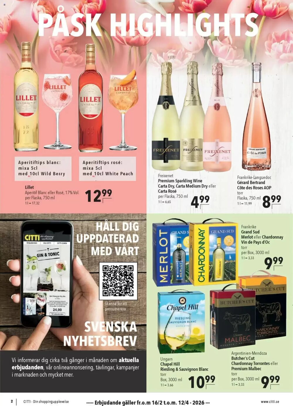 CITTI Markt Prospekt (ab 16.02.2026) zum Blättern - Seite 2