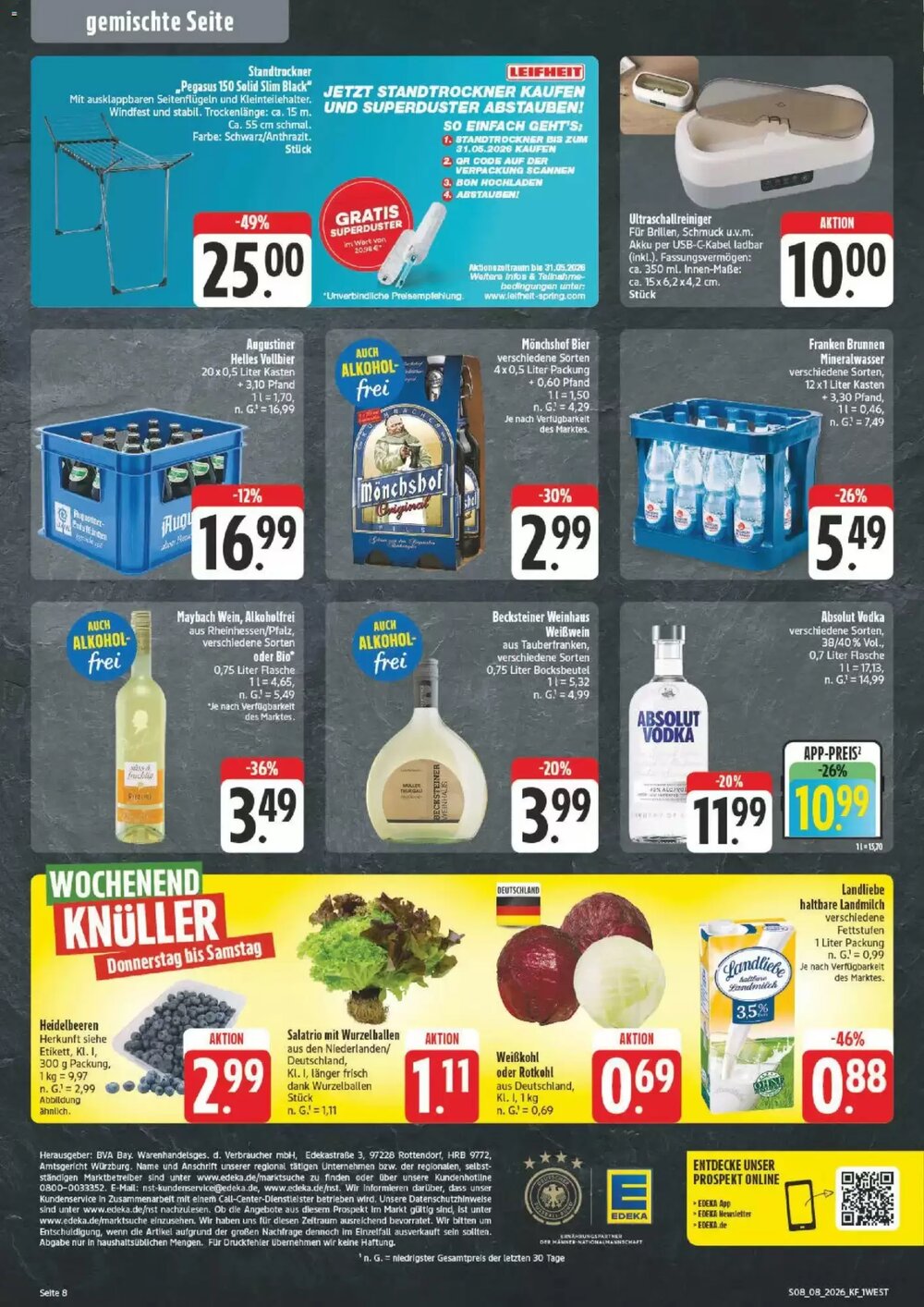 nah & gut Prospekt (ab 16.02.2026) zum Blättern - Seite 8