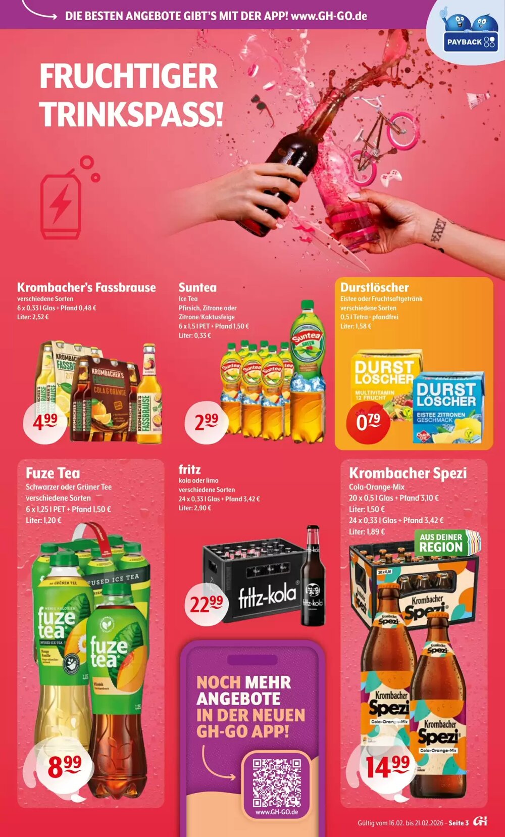 Trink und Spare Prospekt (ab 16.02.2026) zum Blättern - Seite 3