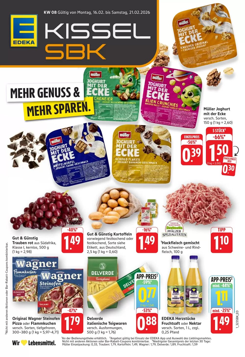 SBK Prospekt (ab 16.02.2026) zum Blättern - Seite 1