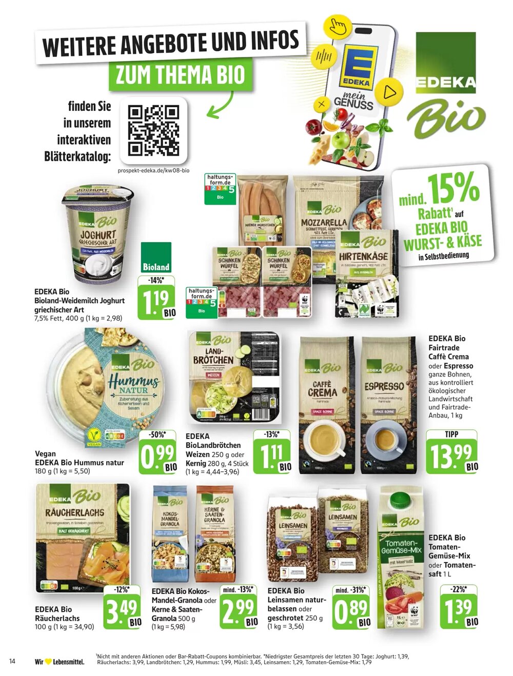 Schmidt's Märkte Prospekt (ab 16.02.2026) zum Blättern - Seite 14