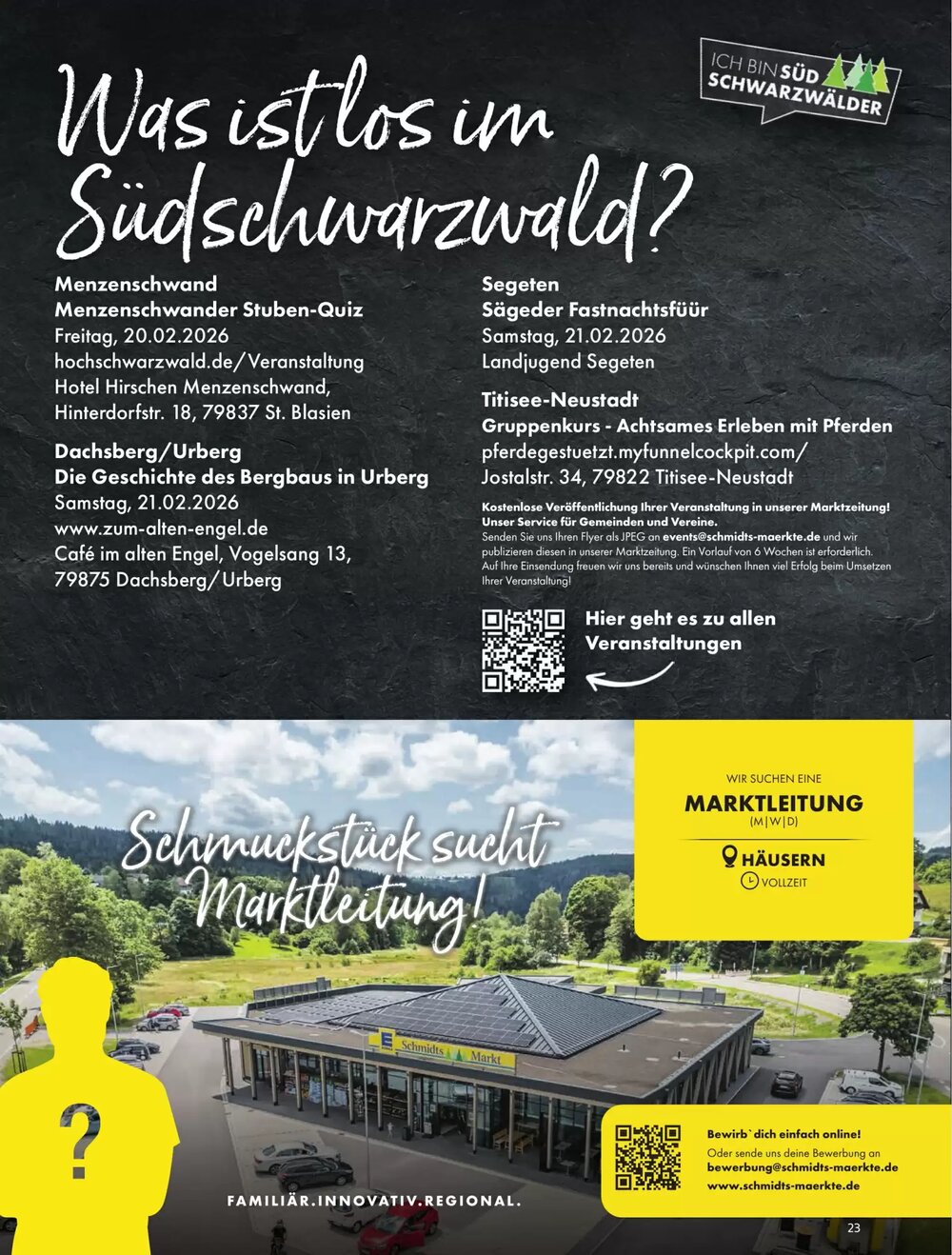 Schmidt's Märkte Prospekt (ab 16.02.2026) zum Blättern - Seite 23