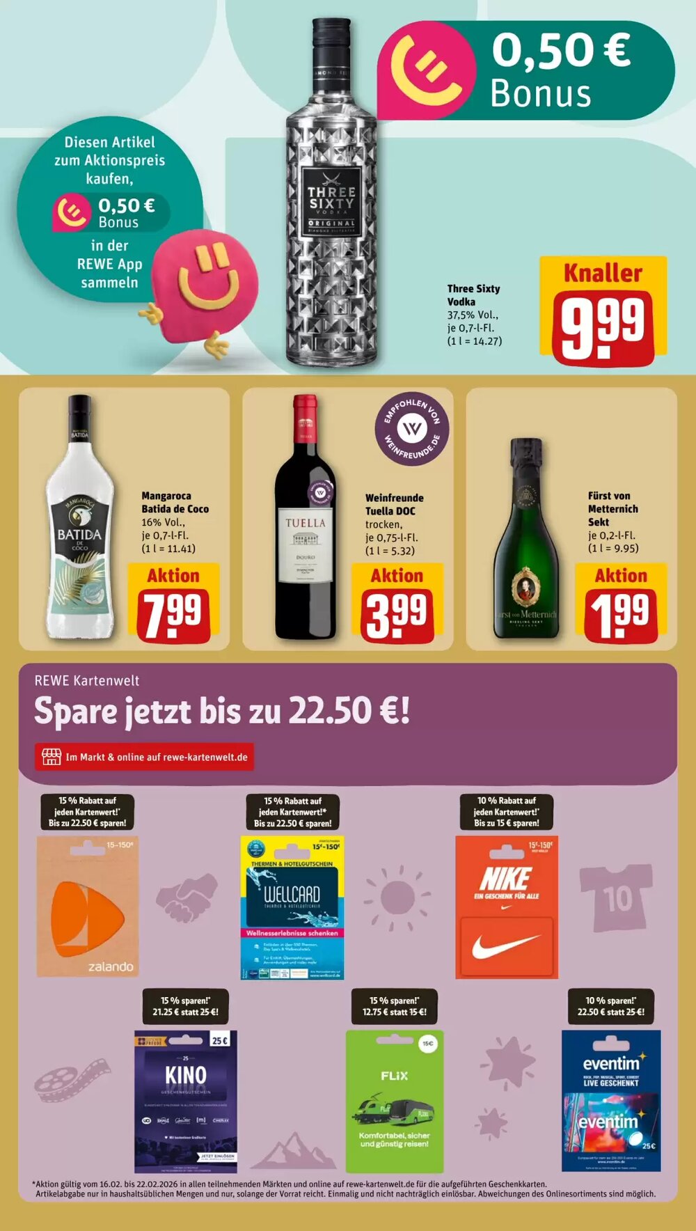 REWE PETZ Prospekt (ab 16.02.2026) zum Blättern - Seite 21