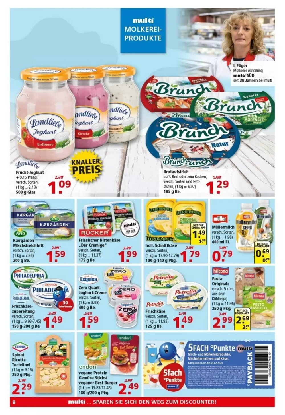 Multi Markt Prospekt (ab 16.02.2026) zum Blättern - Seite 8