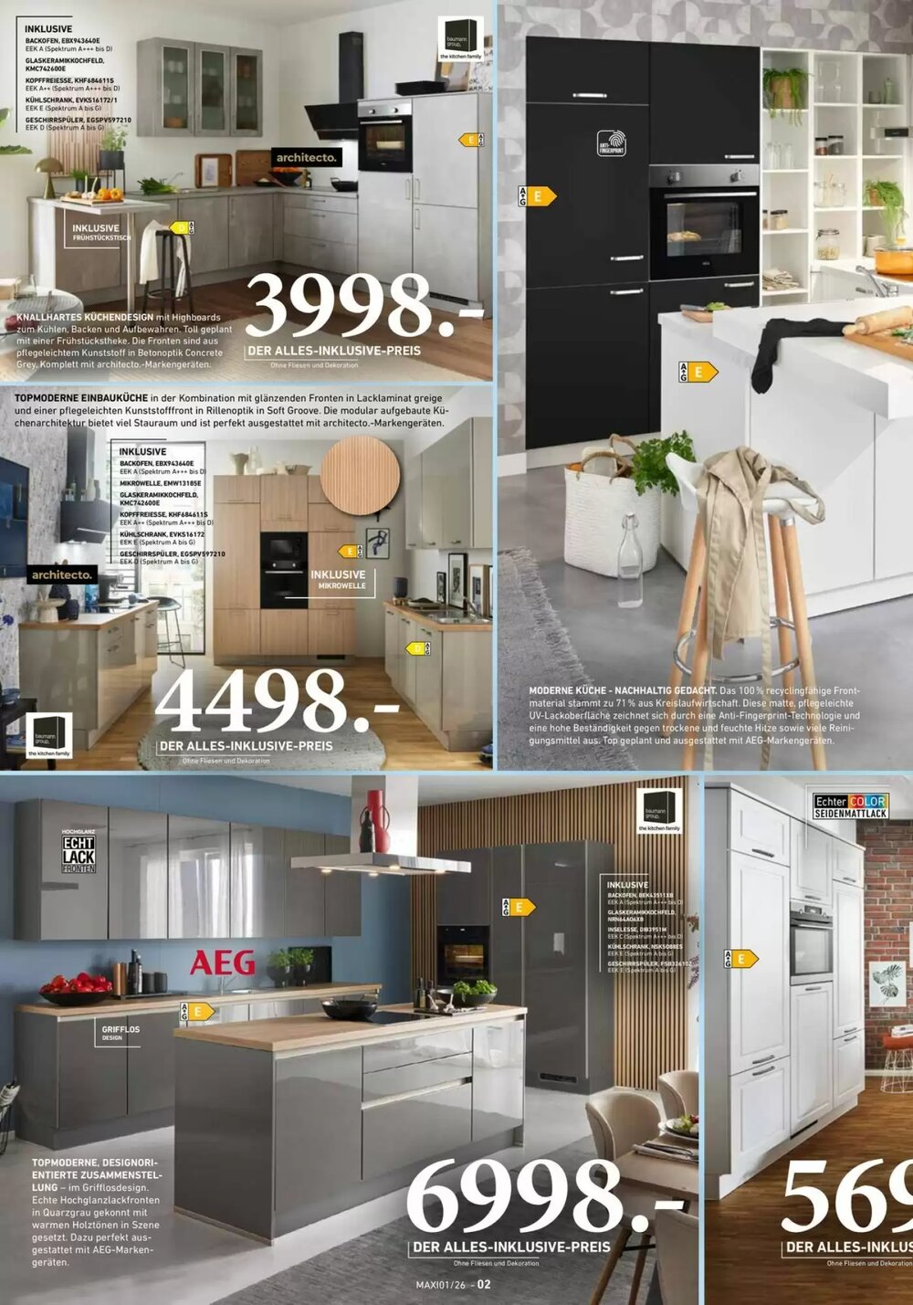 Küchen Aktuell Prospekt (ab 16.02.2026) zum Blättern - Seite 2