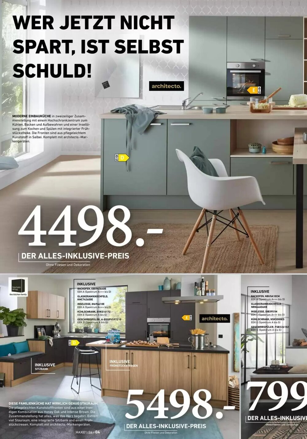 Küchen Aktuell Prospekt (ab 16.02.2026) zum Blättern - Seite 4