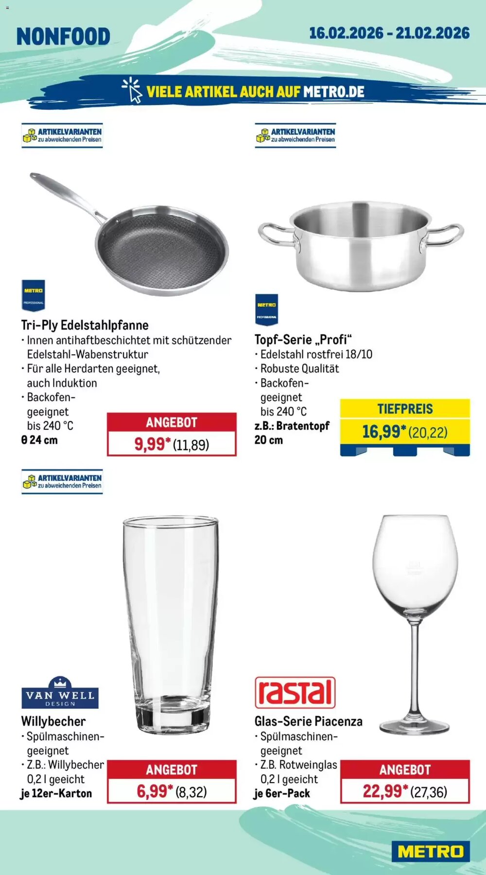 METRO Prospekt (ab 16.02.2026) zum Blättern - Seite 20