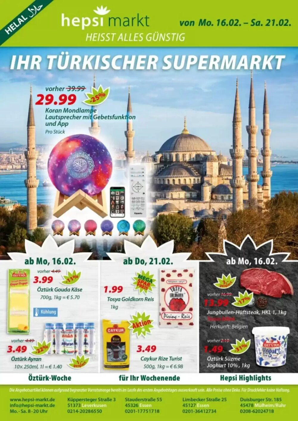 Hepsi-Markt Prospekt (ab 16.02.2026) zum Blättern - Seite 1