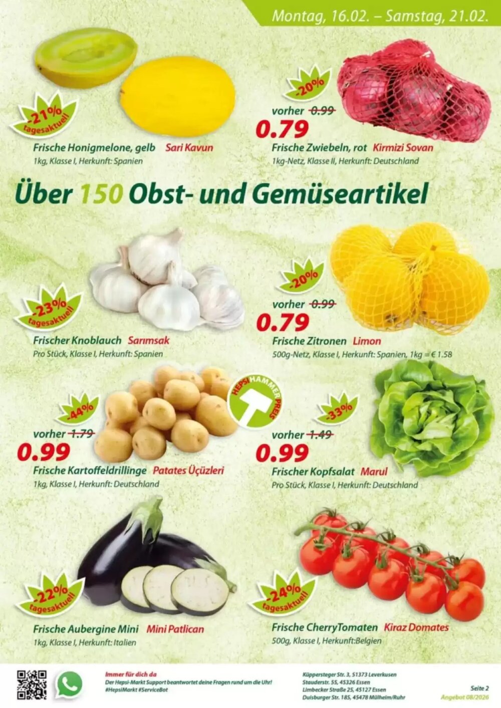 Hepsi-Markt Prospekt (ab 16.02.2026) zum Blättern - Seite 2