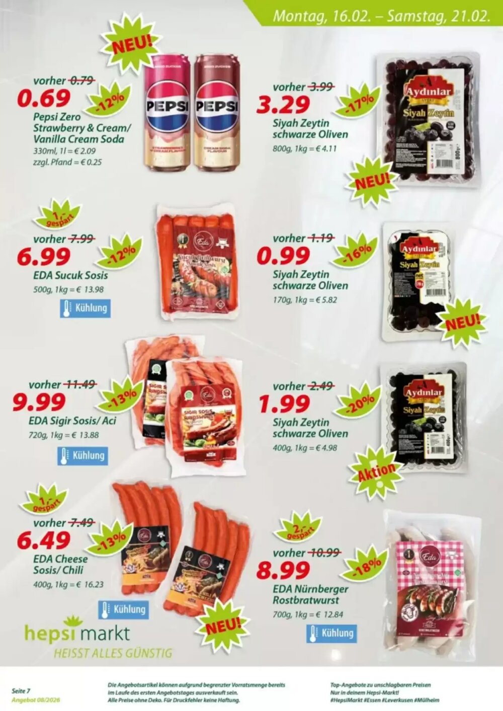 Hepsi-Markt Prospekt (ab 16.02.2026) zum Blättern - Seite 7