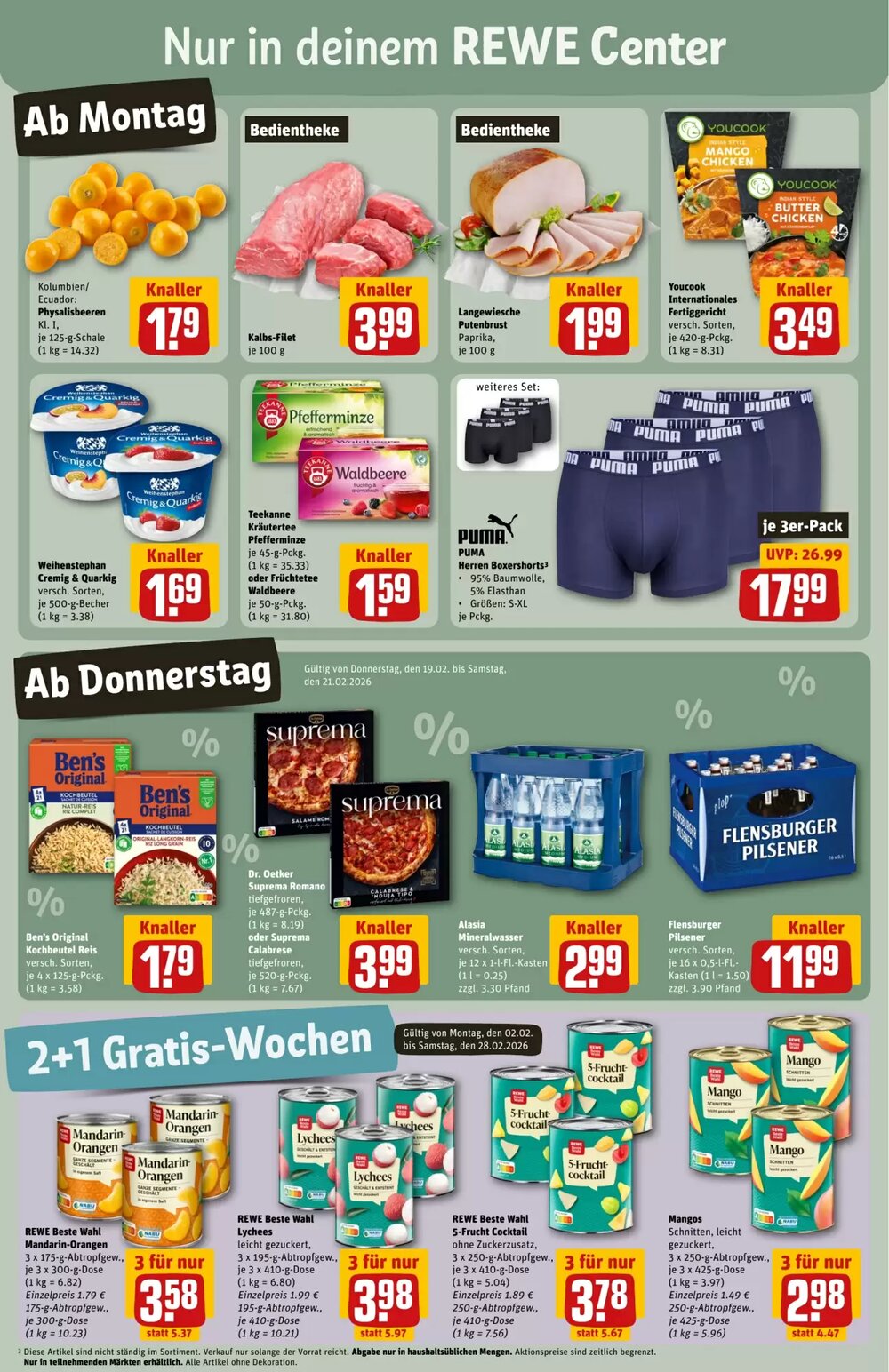 REWE Center Prospekt (ab 16.02.2026) zum Blättern - Seite 3