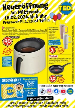 TEDi Prospekt (ab 18.02.2026) zum Blättern