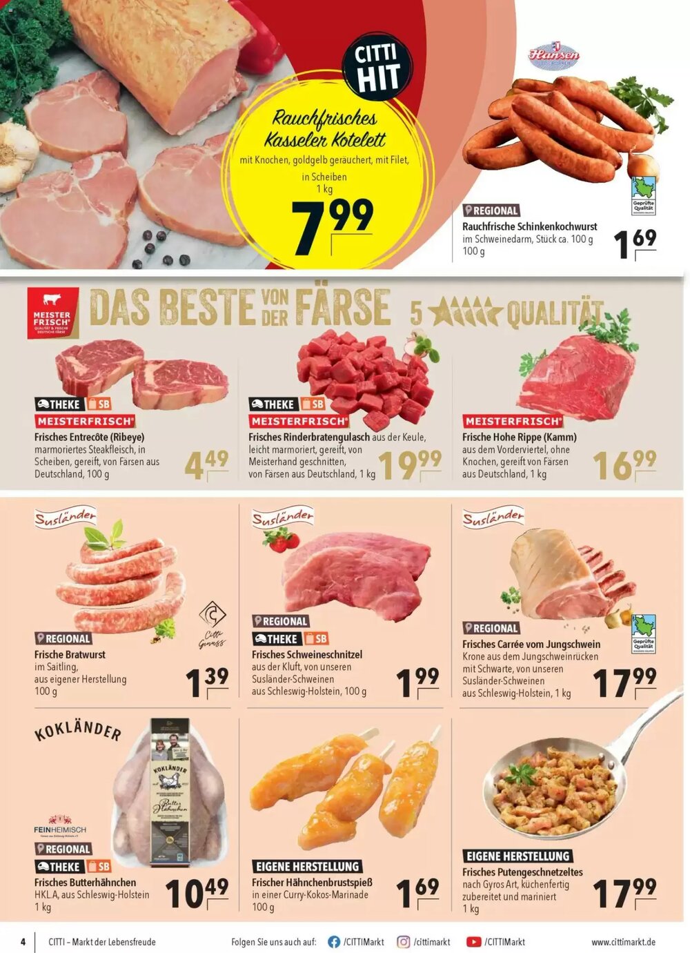 CITTI Markt Prospekt (ab 18.02.2026) zum Blättern - Seite 4