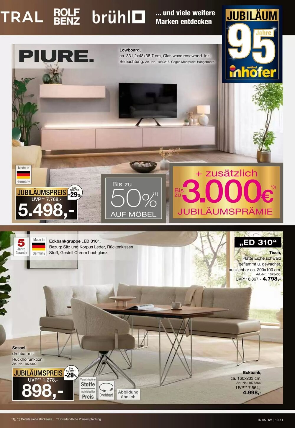 Möbel Inhofer Prospekt (ab 18.02.2026) zum Blättern - Seite 11