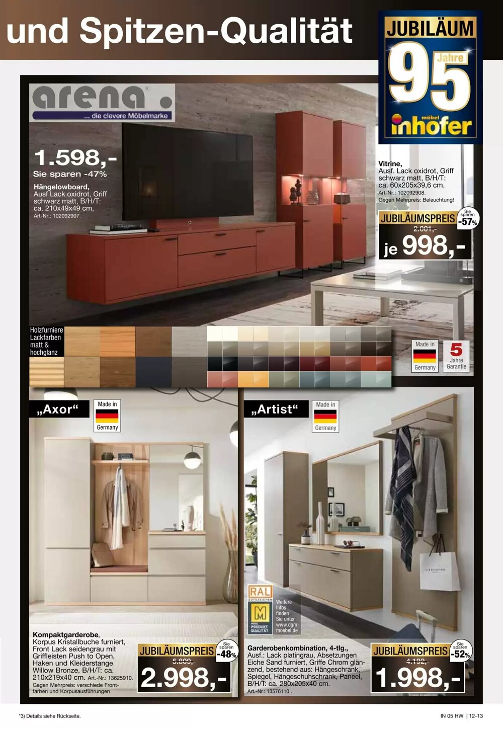 Möbel Inhofer Prospekt (ab 18.02.2026) zum Blättern - Seite 13