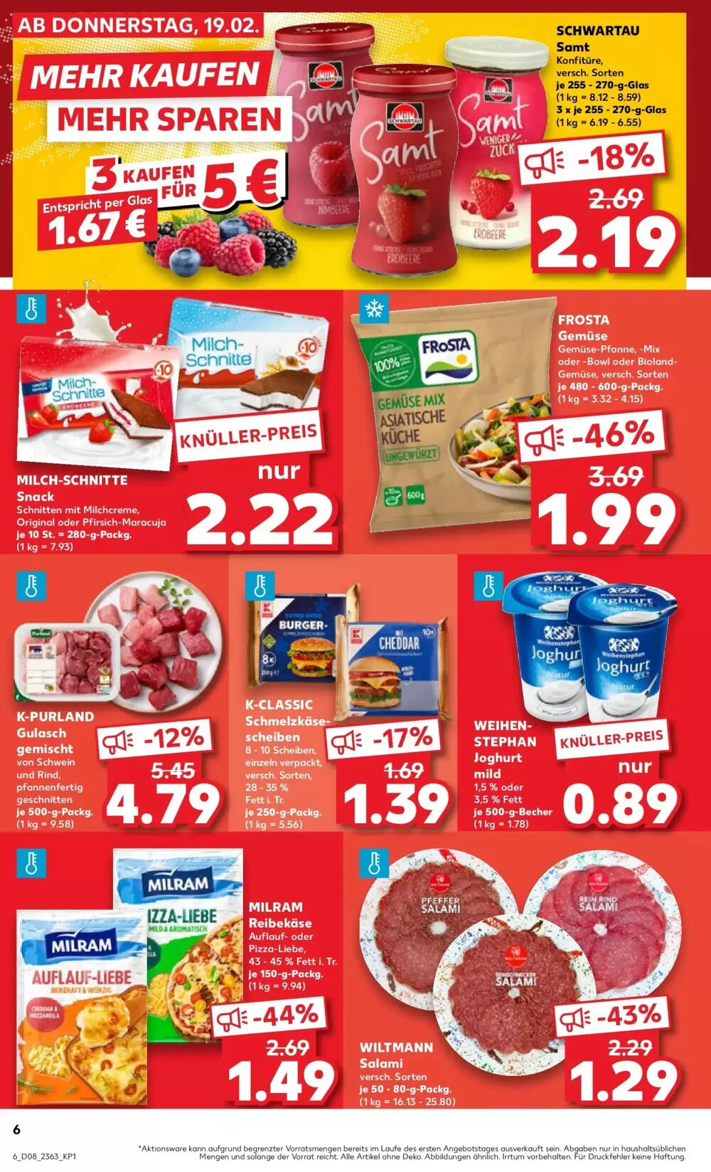 Kaufland Prospekt (ab 18.02.2026) zum Blättern - Seite 14