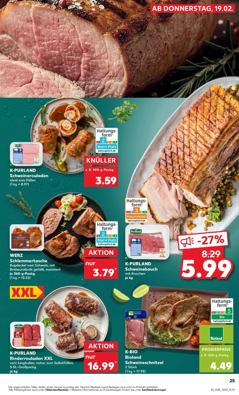 Kaufland Prospekt (ab 18.02.2026) zum Blättern - Seite 33