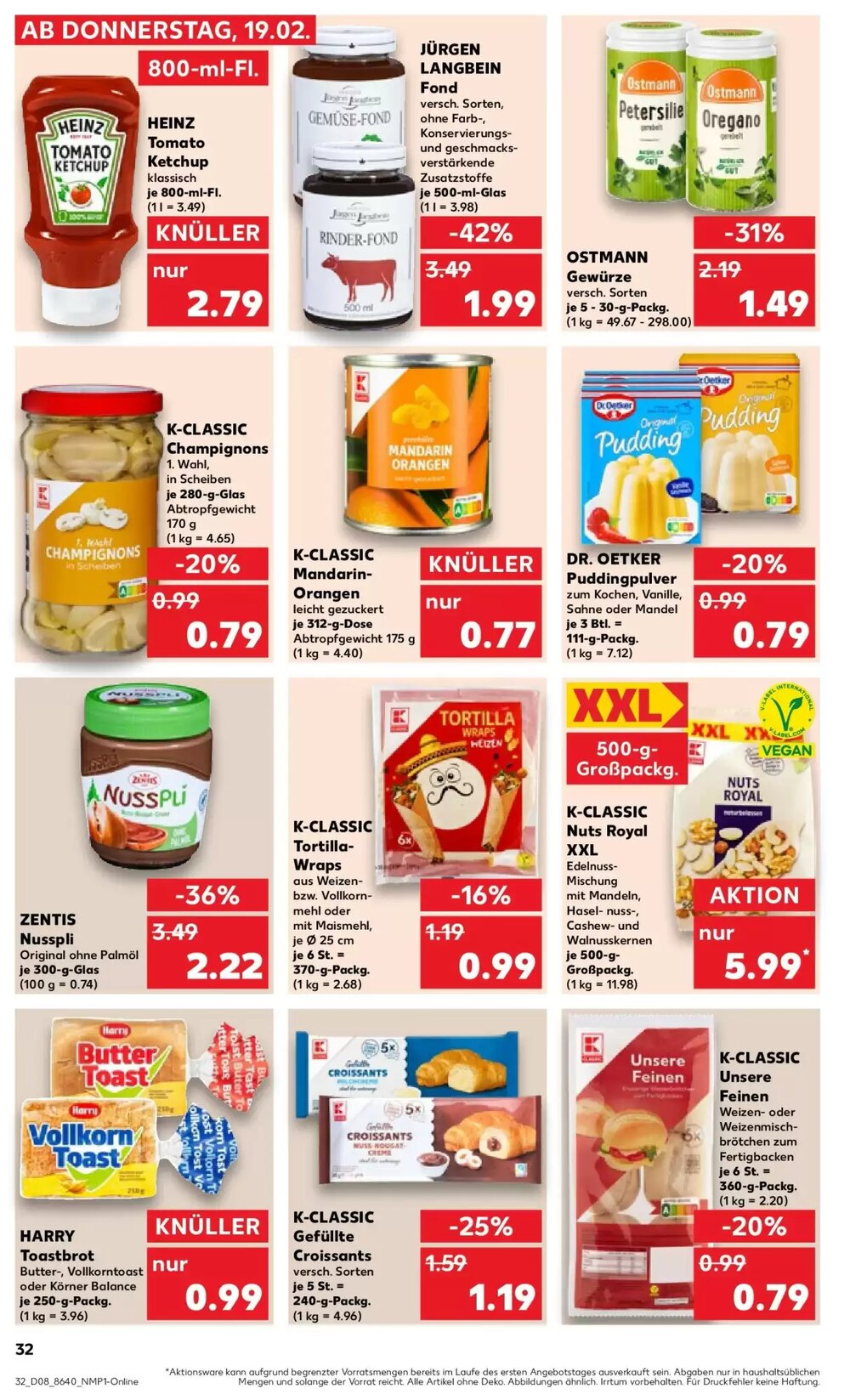 Kaufland Prospekt (ab 18.02.2026) zum Blättern - Seite 40