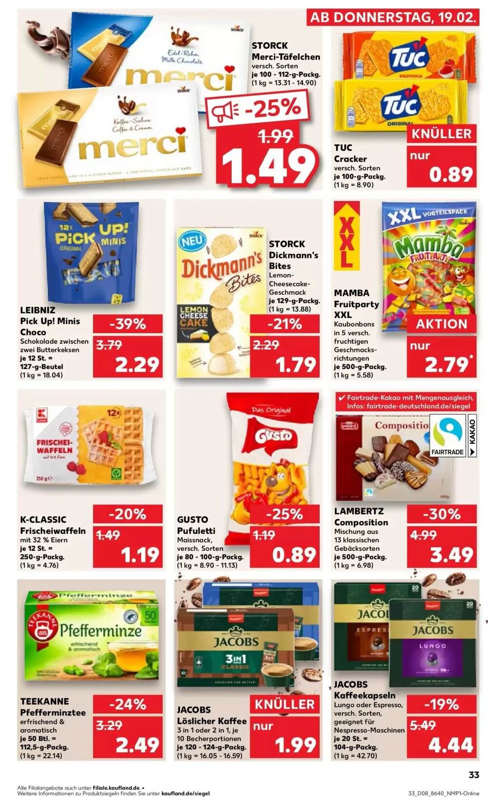 Kaufland Prospekt (ab 18.02.2026) zum Blättern - Seite 41