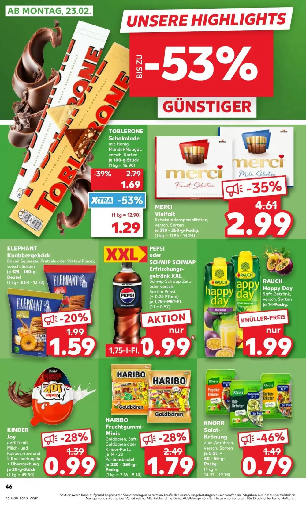 Kaufland Prospekt (ab 18.02.2026) zum Blättern - Seite 54