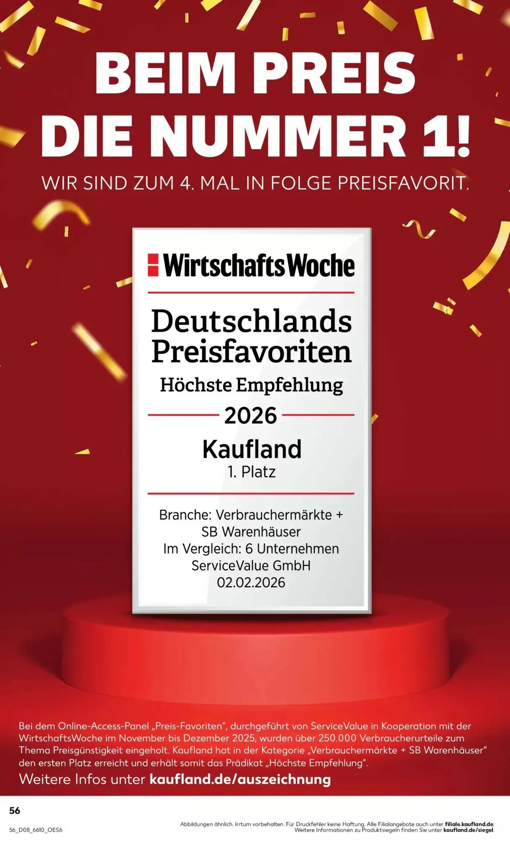 Kaufland Prospekt (ab 18.02.2026) zum Blättern - Seite 64