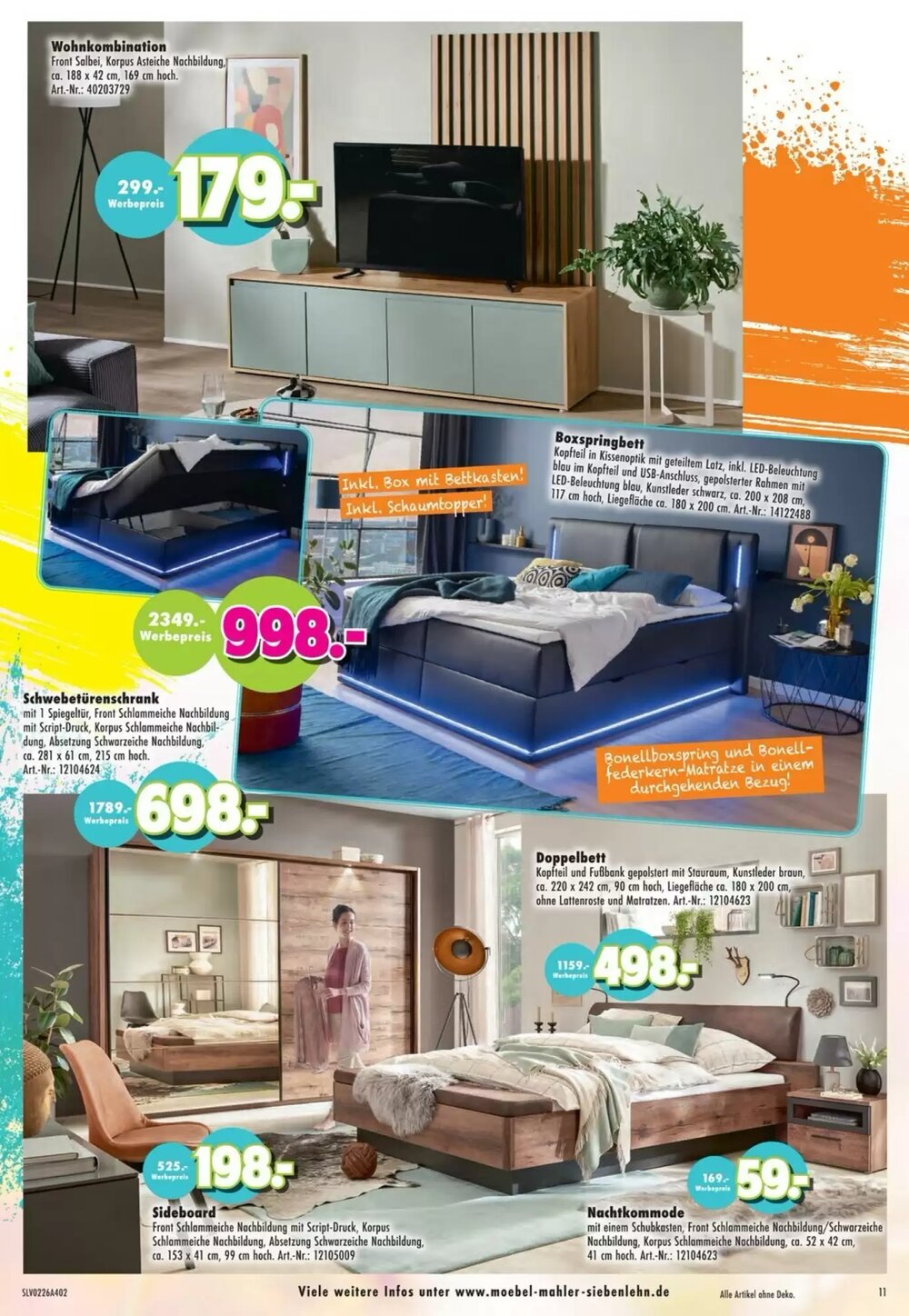 Möbel Mahler Prospekt (ab 18.02.2026) zum Blättern - Seite 11