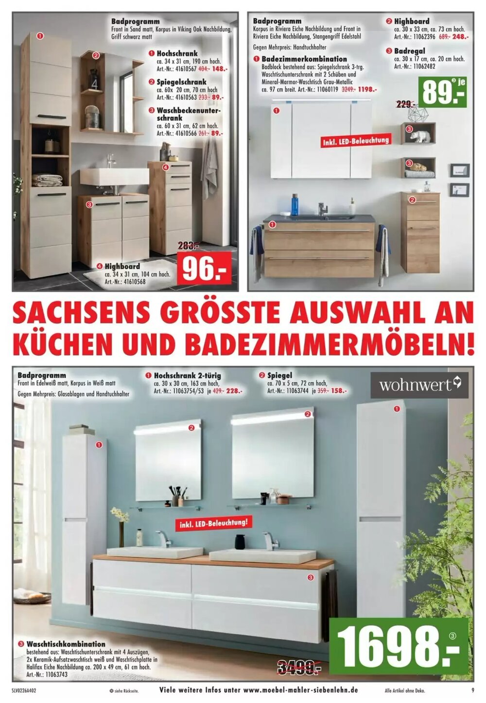 Möbel Mahler Prospekt (ab 18.02.2026) zum Blättern - Seite 9