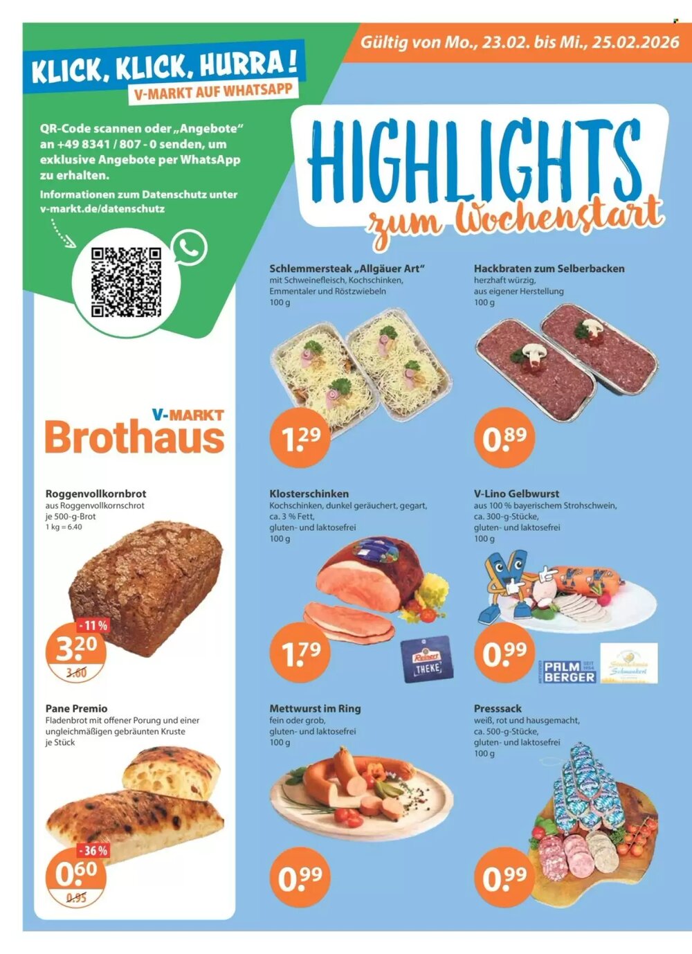 V Markt Prospekt (ab 19.02.2026) zum Blättern - Seite 18