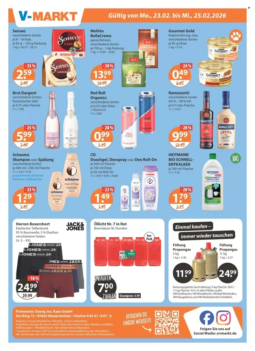 V Markt Prospekt (ab 19.02.2026) zum Blättern - Seite 20