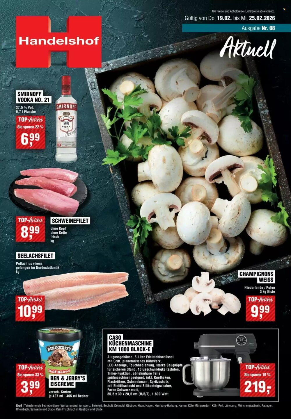 Handelshof Prospekt (ab 19.02.2026) zum Blättern - Seite 1
